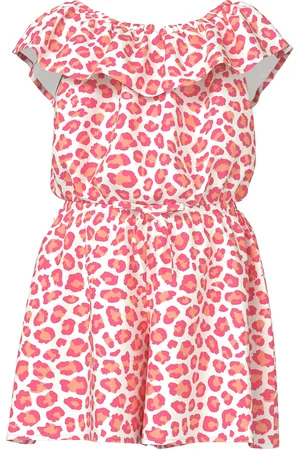 NAME IT Nmfvinaya Ss Playsuit Jumpsuit Red