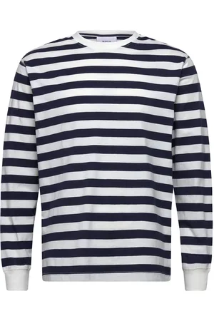 Makia Adieu Long Sleeve Tops T-shirts Long-sleeved Navy