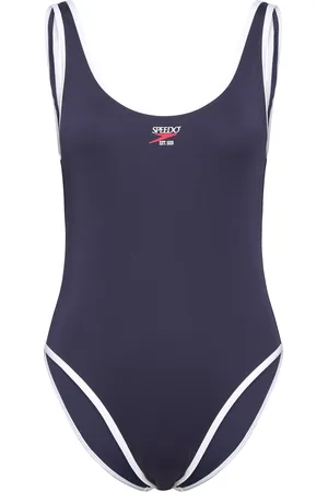 Speedo 8-005050 Solid Bound Scoop 1 Pc Sport Sport Clothing Sport Swimwear Sport Swimsuits Navy