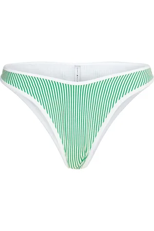 Tommy Hilfiger High Leg Cheeky Swimwear Bikinis Bikini Bottoms Bikini Briefs Green