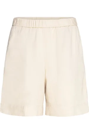 GANT Rel Linen Blend Pull On Shorts Bottoms Shorts Casual Shorts Beige