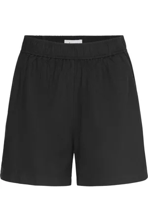 Levete Room Lr-Naja Bottoms Shorts Casual Shorts Black