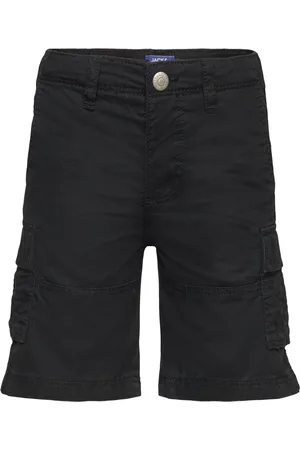JACK & JONES Jpstcole Mateo Cargo Short Lng Mni Bottoms Shorts Black Jack & J S
