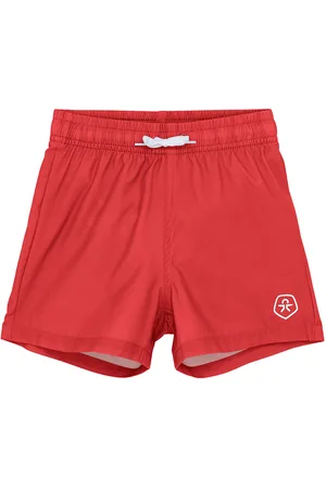 Color Kids Swim Shorts, Solid Badeshorts Red