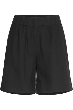 Levete Room Lr-Naja Bottoms Shorts Casual Shorts Black