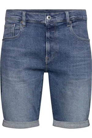 G-Star 3301 Slim Short Bottoms Shorts Denim Blue