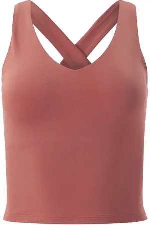 GIRLFRIEND COLLECTIVE Float Zoe Tank, Cross-Back Tops T-shirts & Tops Sleeveless Red