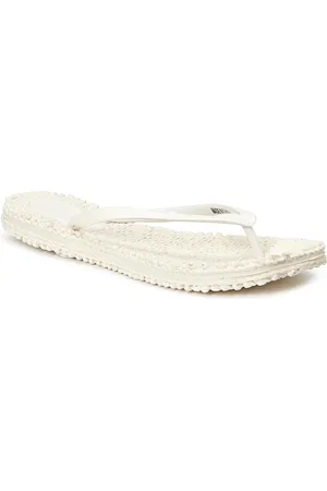 Ilse Jacobsen Flip Flop With Glitter Shoes Summer Shoes Sandals Flip Flops Cream