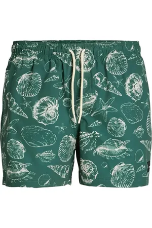 JACK & JONES Jpstmaui Jjswim Mature Aop Akm Sn Badeshorts Green Jack & J S