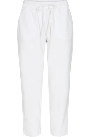 soyaconcept Sc-Cissie Bottoms Trousers Joggers White