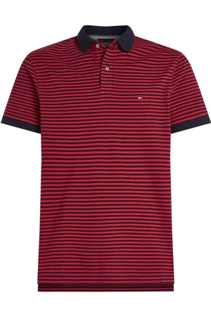 Tommy Hilfiger 1985 Regular Polo Tops Polos Short-sleeved Red
