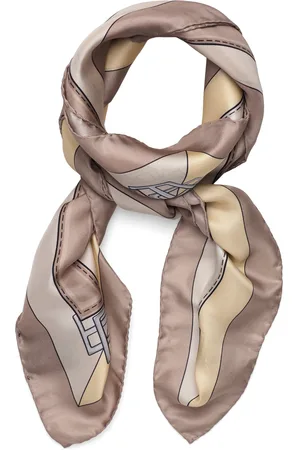 HUGO BOSS Lainy_1_90*90 Accessories Scarves Lightweight Scarves Yellow