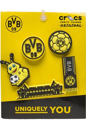 Crocs Bvb 5Pck Sko Tilbehør Yellow