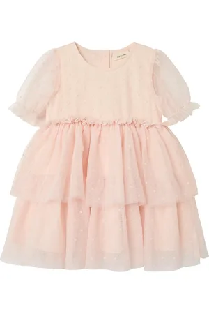 Lil Atelier Nmffrilla Ss Loose Tulle Dress Lil Dresses & Skirts Dresses Partydresses Pink