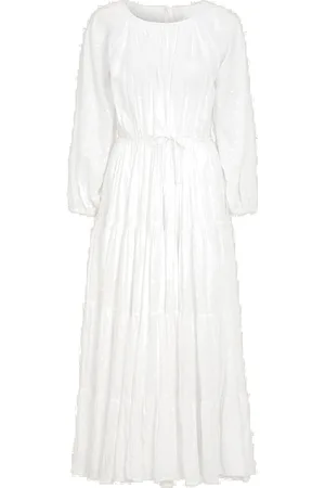 Newhouse Haley Dress Maxikjole Festkjole White