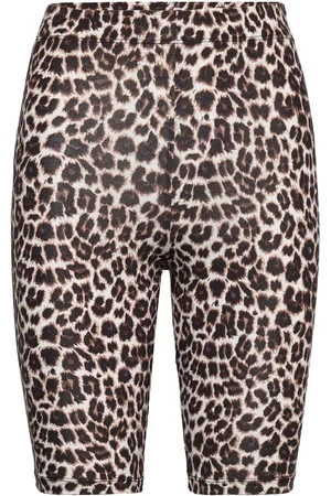 Kaffe Kasally Jersey Shorts Bottoms Shorts Cycling Shorts Brown