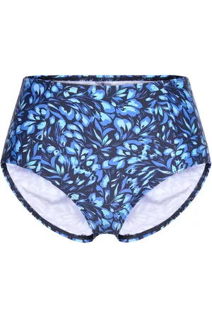 Abecita Corsica Maxi Bikini Briefs Swimwear Bikinis Bikini Bottoms High Waist Bikinis Blue