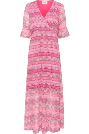 Cream Crcova Long Dress Maxikjole Festkjole Pink