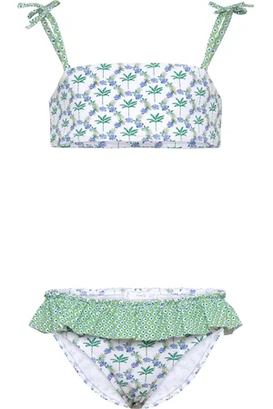 MANGO Printed Combination Bikini Bikini White