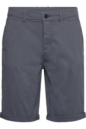 Lindbergh Superflex Aop Chino Shorts Bottoms Shorts Chinos Shorts Navy