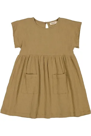 Marmar Copenhagen Doriana Dresses & Skirts Dresses Casual Dresses Short-sleeved Casual Dresses Brown