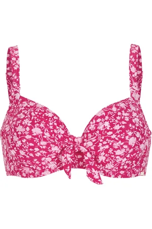 Abecita Bahamas Bikini Wire Bra Swimwear Bikinis Bikini Tops Wired Bikinitops Pink