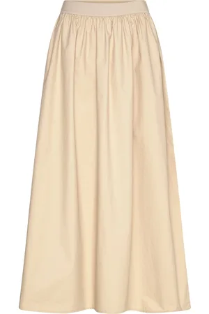 Benetton Skirt Skirts Knee-length & Midi Skirts Yellow