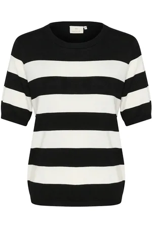 Kaffe Kalizza Striped Knit Tops Knitwear Jumpers Multi/patterned