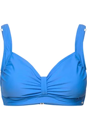 Abecita Capri Kanters Delight Bikini Bra Swimwear Bikinis Bikini Tops Triangle Bikinitops Blue