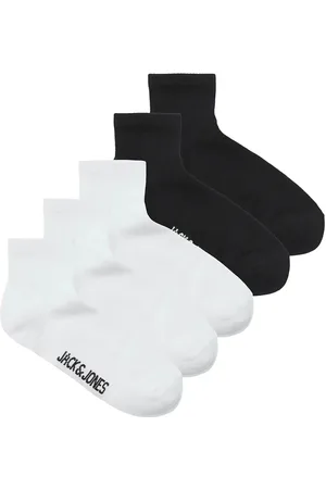 JACK & JONES Jacleon Short Tennis Socks 5 Pack Underwear Socks Regular Socks White Jack & J S