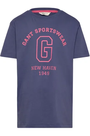 GANT Sportswear Arch T-Shirt Tops T-shirts Short-sleeved Navy