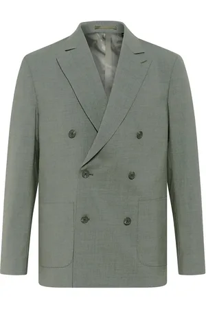 Matinique Macolt Double Suits & Blazers Blazers Double Breasted Blazers Green