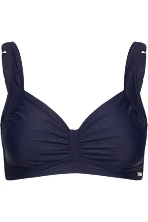 Abecita Capri Kanters Delight Bikini Bra Swimwear Bikinis Bikini Tops Triangle Bikinitops Navy