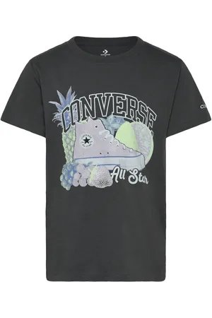 Converse Te-S/S Tee Sport T-shirts Short-sleeved Black