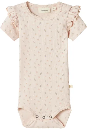 Lil Atelier Nbfgago Kik Ss Slim Body Lil Bodies Short-sleeved Pink