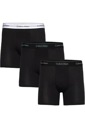 Calvin Klein Boxer Brief 3Pk Boksershorts Black