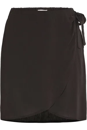 Ichi Ihmarrakech So Sk12 Skirts Wrap Skirts Black