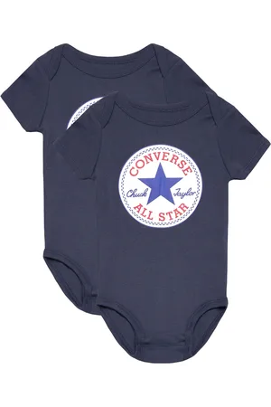 Converse C1-Bodysuit+Hat+Bootie Bodies Short-sleeved Black