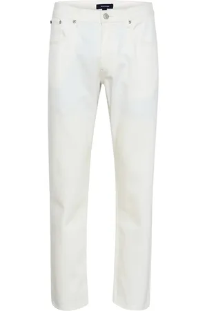 Matinique Macole Denim Bottoms Jeans Relaxed White