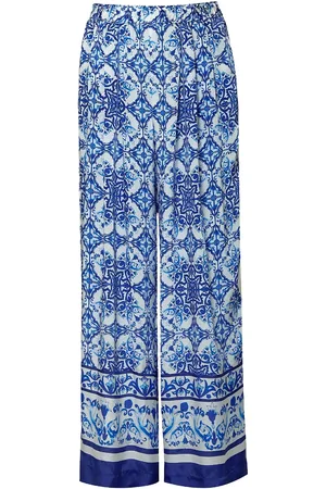 Andiata Karie 2 Bottoms Trousers Wide Leg Blue