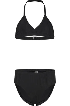 Lindex Bikini Triangle Rib Bikini Black