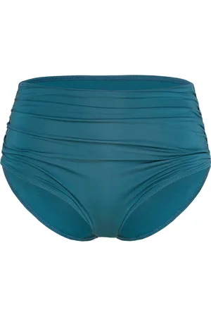 Lindex Swim Brief Sara Bikini Shaping Swimwear Bikinis Bikini Bottoms High Waist Bikinis Blue