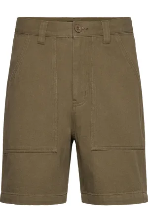 Santa Cruz Opus Dot Workwear Shorts Bottoms Shorts Denim Brown