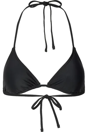 Pieces® Pcbaomi Bikini Triangle Bra Sww Bc Swimwear Bikinis Bikini Tops Triangle Bikinitops Black
