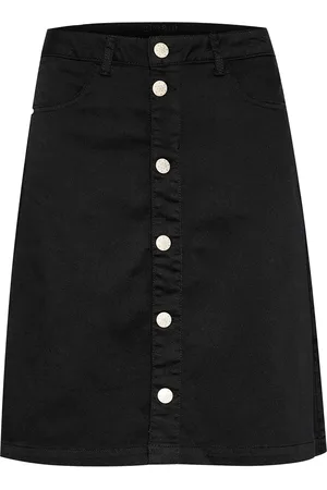 Cream Cralma Skirt Kort Skjørt Black
