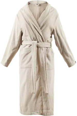 Himla Lina Bathrobe Morgenkåpe Cream
