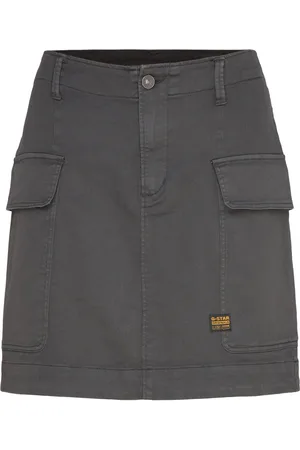 G-Star Cargo Short Skirt Wmn Skirts Denim Skirts Black