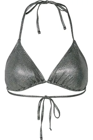 Pieces® Pcangala Bikini Triangle Top Sww Bc Swimwear Bikinis Bikini Tops Triangle Bikinitops Silver