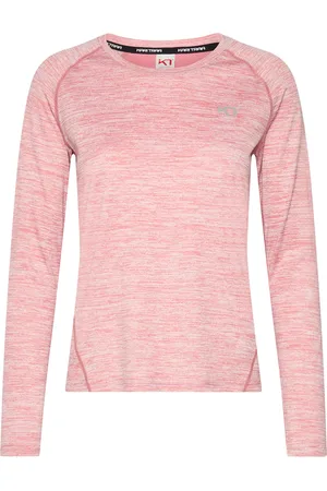 Kari Traa Emily Long Sleeve Sport T-shirts & Tops Long-sleeved Pink
