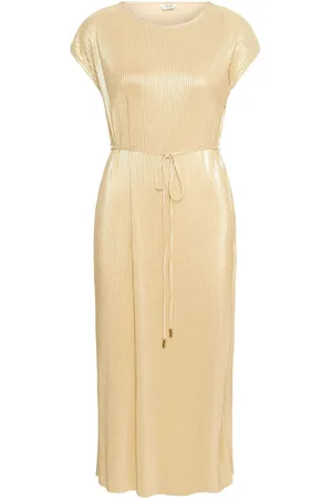 B YOUNG Bypille Dress - Knelang Kjole Yellow